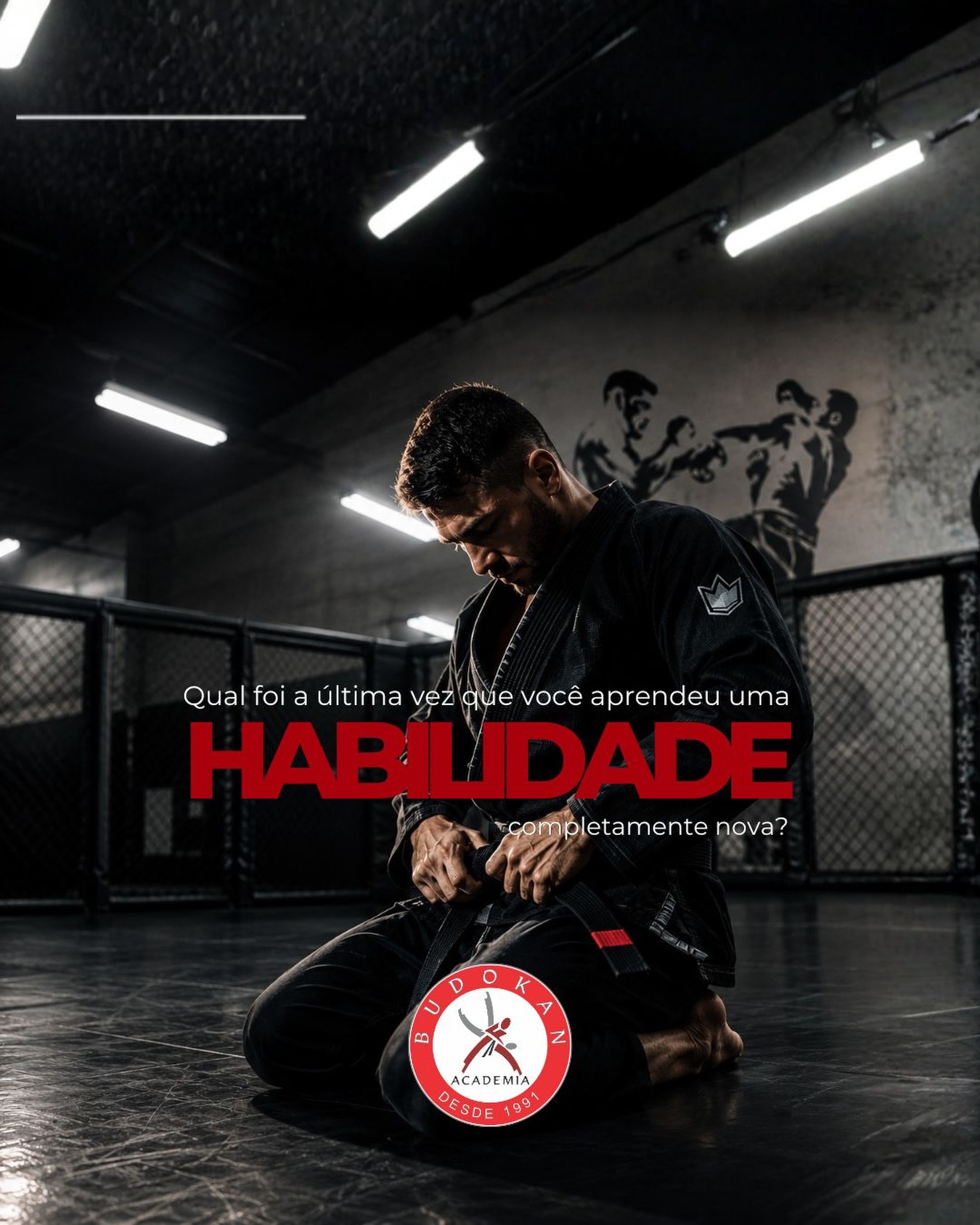 Quando foi a última vez que você se desafiou a aprender algo novo? 🥋Nas artes marciais, cada treino desenvolve disciplina, confiança e superação. Dê o primeiro passo e descubra do que você é capaz! 💪🏼🔥